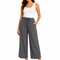 Casual Wear Women Charcoal Wide Leg Pants