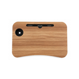 Foldable Wooden Laptop Table With Cup Holder