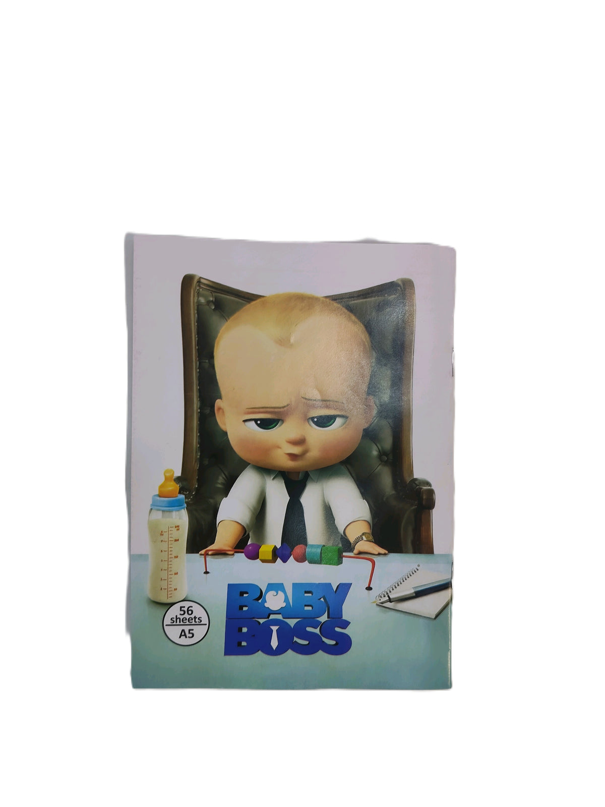A5 Ruled Notebook With Baby Boss Design 56 Sheets