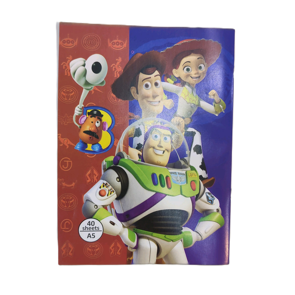 A5 Ruled Notebook With Cartoon Character Cover 40 Sheets – Al Nasser Egypt